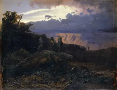 Le Dolmen av Arnold Böcklin