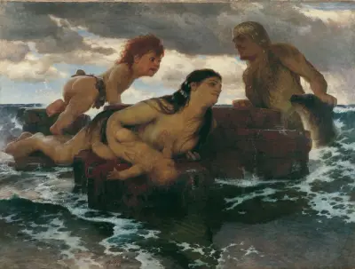 Havsidyll av Arnold Böcklin