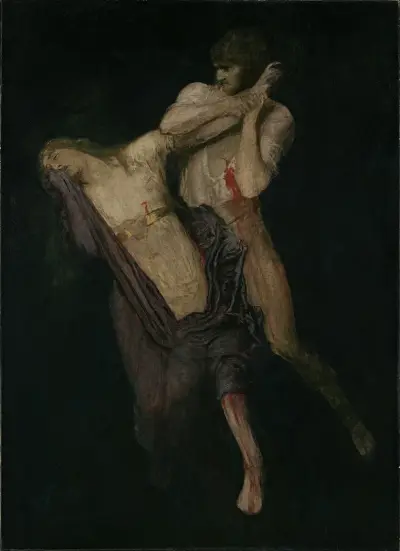 Paolo och Francesca av Arnold Böcklin
