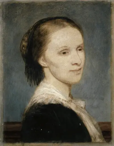 Portrait of Anna Elisabeth Burckhardt-Brenner av Arnold Böcklin