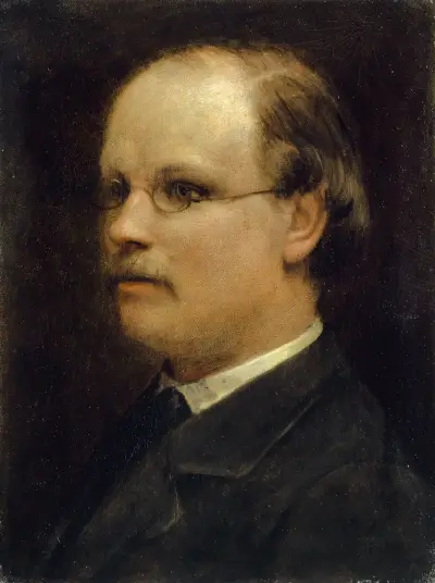 Portrait of Professor Fritz Burckhardt-Brenner av Arnold Böcklin