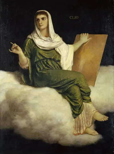 The Muse Clio av Arnold Böcklin