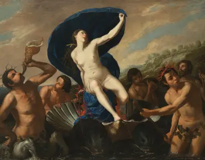 The Triumph of Galatea av Artemisia Gentileschi