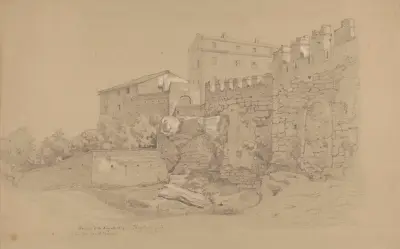 City Walls of Ariccia av Arthur Blaschnik
