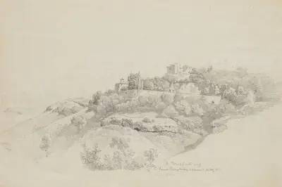 Das Kloster in Palazzolo, bei Albano Laziale von Arthur Blaschnik