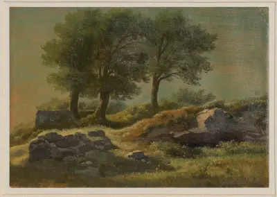 Three trees av Arthur Blaschnik