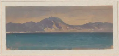 Blick auf die Insel Capri von Arthur Blaschnik