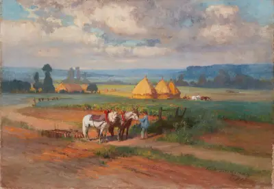En Normandie av Frederick Arthur Bridgman