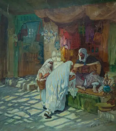 Bazaren av Frederick Arthur Bridgman