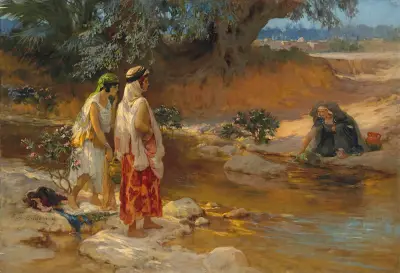 On the Banks of the Wadi av Frederick Arthur Bridgman