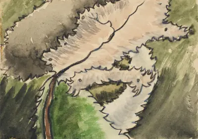 Dogwood av Arthur Dove