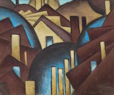 Nature Symbolized Nr. 1 (Dächer) von Arthur Dove