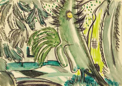 Study for ‘Dancing Tree’ av Arthur Dove
