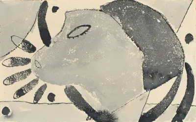 There Was a Cat Somewhere av Arthur Dove
