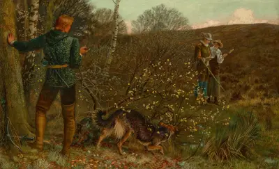 Summer is a coming in av Arthur Hughes