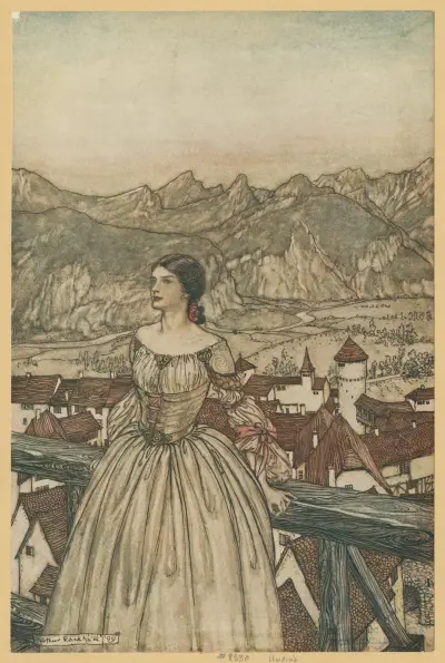 Bertalda av Arthur Rackham