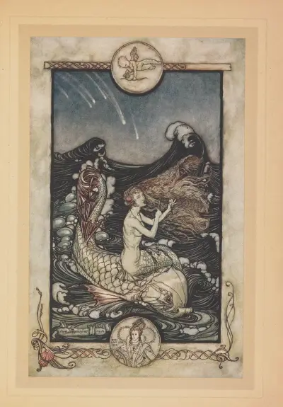 Ecouter la musique de cette filie de la mer av Arthur Rackham