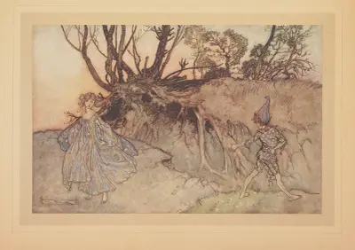 Eh bien, esprit! ou errez-vous ainsi av Arthur Rackham