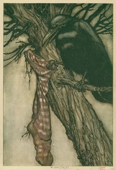For years he had been quietly filling his stocking av Arthur Rackham