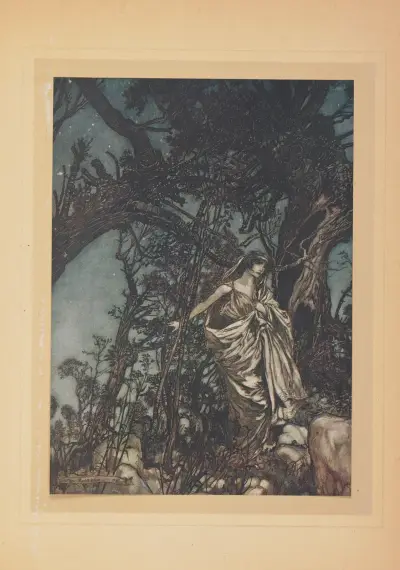 Jamais je ne fus si lasse, jamais si malheureuse av Arthur Rackham