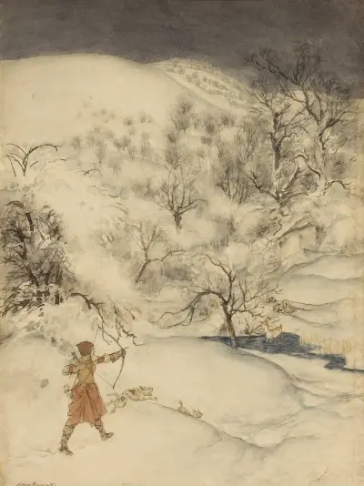 King Arthur av Arthur Rackham