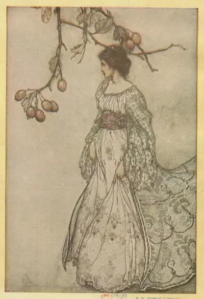 Looking very undancey indeed von Arthur Rackham
