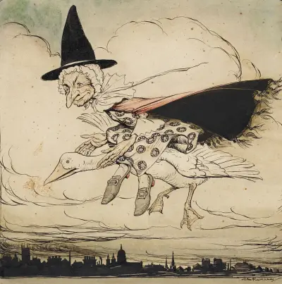 Mother Goose av Arthur Rackham