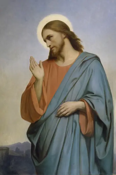 Christus weint über Jerusalem von Ary Scheffer
