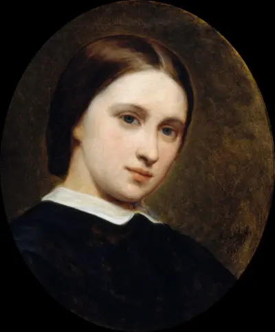 Porträtt av Cornélie Renan-Scheffer av Ary Scheffer