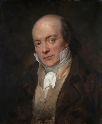 Porträt von Pierre-Jean de Béranger von Ary Scheffer