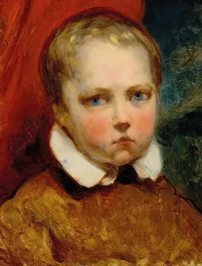 Porträtt av en pojke vid namn Léon av Ary Scheffer
