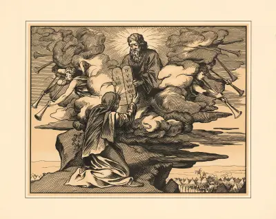 The Giving of the Law at Sinai av Aschendorff