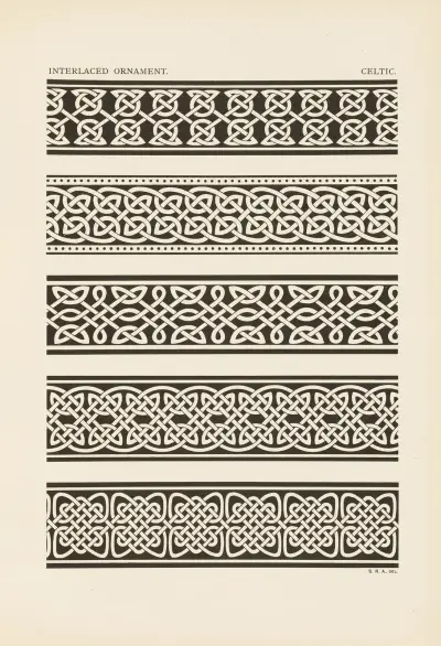 Outlines of ornament in the leading styles Pl.06 av George Ashdown Audsley