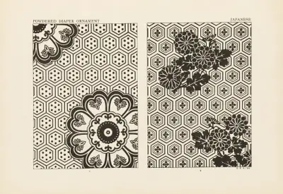 Konturer av ornament i ledande stilar, pl. 17 av George Ashdown Audsley