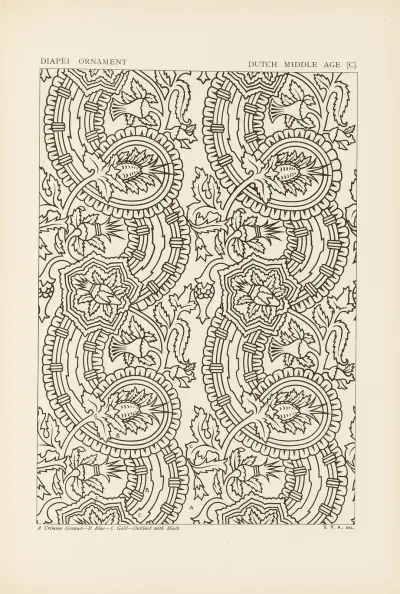 Outlines of ornament in the leading styles Pl.35 av George Ashdown Audsley