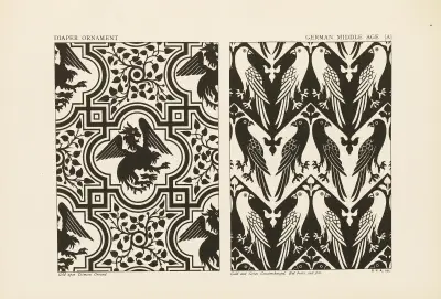 Outlines of ornament in the leading styles Pl.41 av George Ashdown Audsley