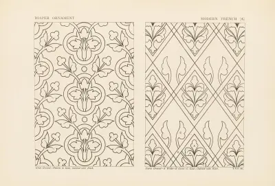 Ornament i ledande stilar, pl. 42 av George Ashdown Audsley