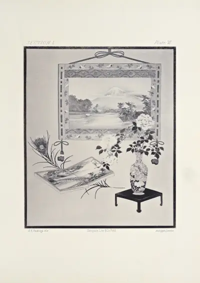 The ornamental arts of Japan Pl.012 av George Ashdown Audsley