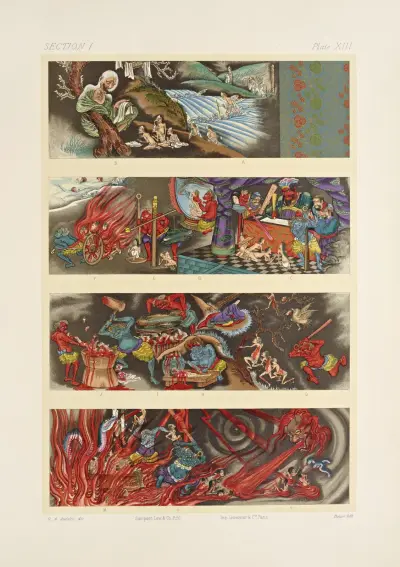 The ornamental arts of Japan Pl.019 av George Ashdown Audsley