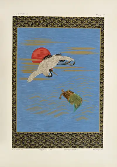 Japanska ornamentkonster Pl.024 av George Ashdown Audsley