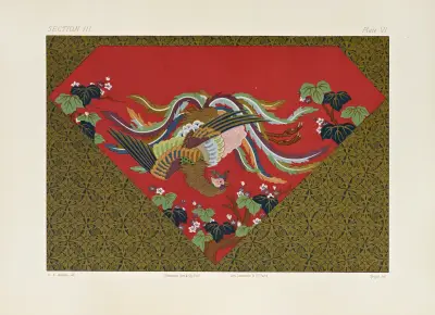 Japonské dekorativní umění, tabule 037, George Ashdown Audsley