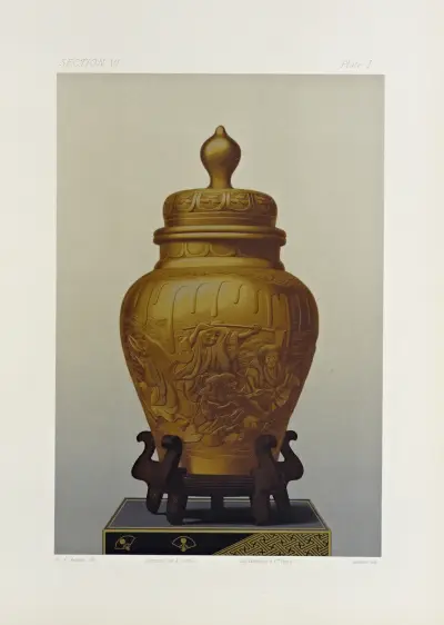 The ornamental arts of Japan Pl.067 av George Ashdown Audsley