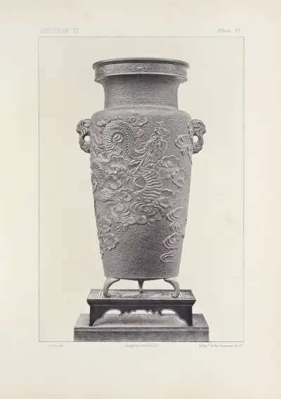 The ornamental arts of Japan Pl.072 av George Ashdown Audsley