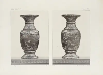 Japanska ornamentala konstarter pl. 074 av George Ashdown Audsley