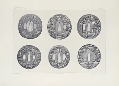 The ornamental arts of Japan Pl.077 av George Ashdown Audsley