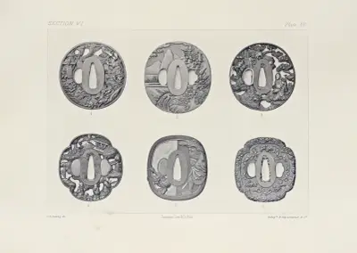 The ornamental arts of Japan Pl.078 av George Ashdown Audsley