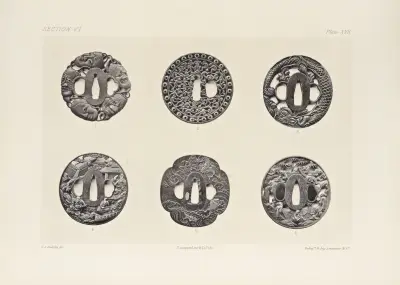 The ornamental arts of Japan Pl.083 av George Ashdown Audsley