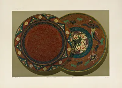 Japanska prydnadskonster Pl.085 av George Ashdown Audsley