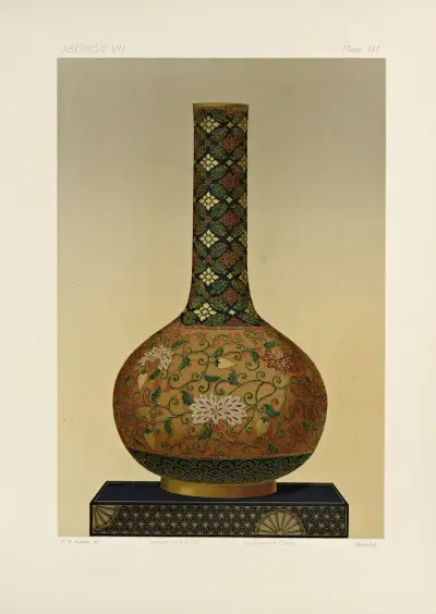 The ornamental arts of Japan Pl.086 av George Ashdown Audsley