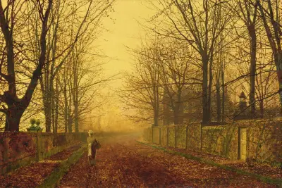 Ett gyllene idyll av John Atkinson Grimshaw